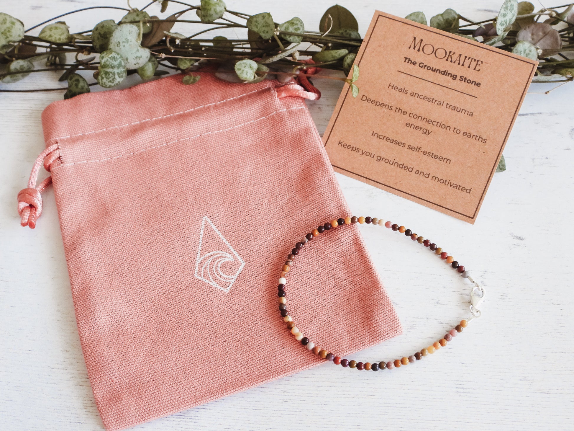 gift idea by ula jewellery cornwall - dainty gemstone stacking bracelet