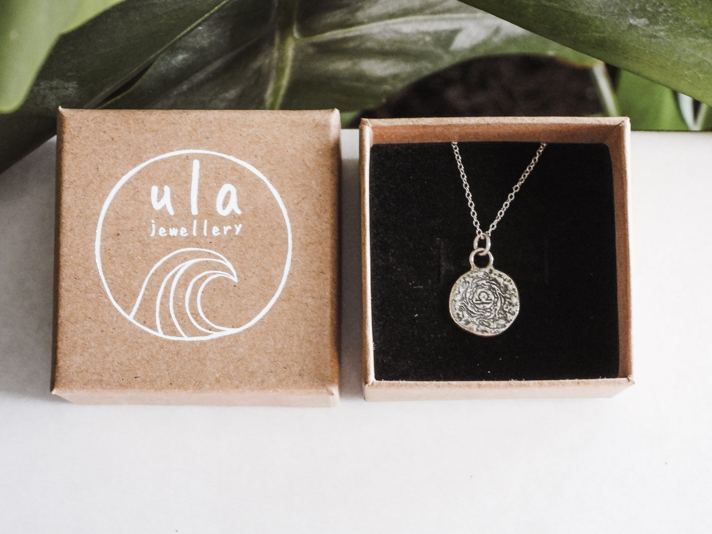 symbology necklace by ula jewellery with zodiac sign