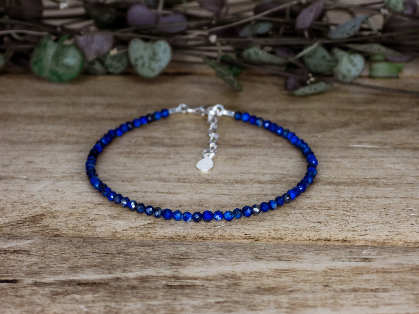 Dainty Lapis Lazuli "Truth" Gemstone Bracelet | September Birthstone