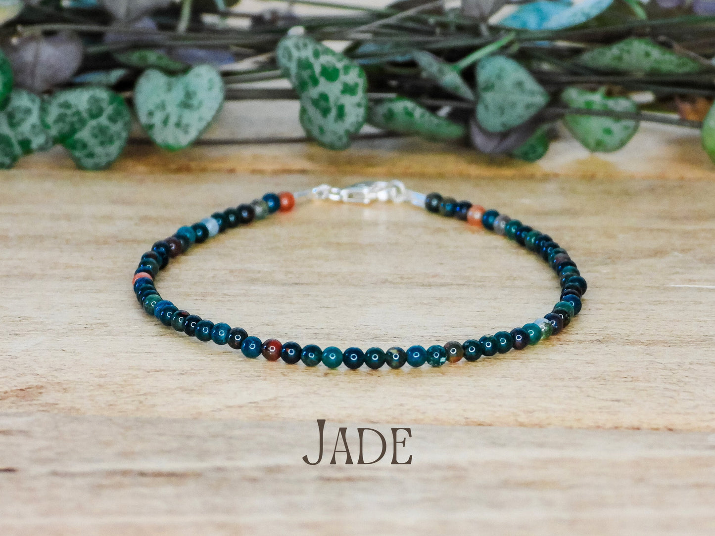 Dainty Jade "Harmony" Gemstone Bracelet
